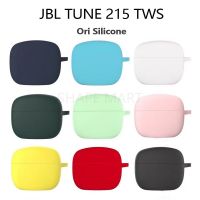 สำหรับ JBL TUNE 215 T215 TWS ซิลิโคนกันลื่นไร้สายบลูทูธหูฟัง Anti-Fall ป้องกันกรณีตะขอ Fudnas