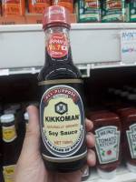 Kikkoman Naturally Brewed Soy Sauce คิคโคแมน ซอสถั่วเหลือง 150 มล.