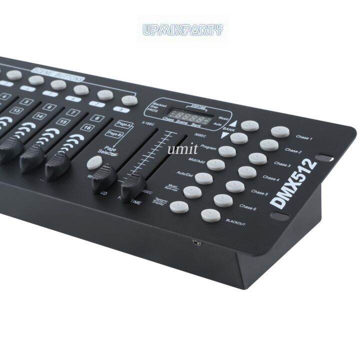 wowwww-nbc-เครื่องควบคุมไฟเวที-dmx512-สีดำ-ราคาถูก-เครื่อง-ขยาย-เสียง-เครื่องขยายเสียง-หูฟัง-อื่น-ๆ