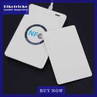 อุปกรณ์ USB ปลั๊กแอนด์เพลย์เครื่องเขียน ACR122U เครื่องอ่านบัตร NFC เครื่องทำสำเนาเครื่องถ่ายเอกสารบัตรสมาร์ทการ์ด RFID สำหรับการควบคุมการเข้าถึงการจองตั๋วอิเล็กทรอนิกส์