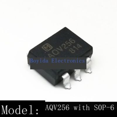 10Pcs AQV256 AQV256A SOP-6 Optocoupler Solid State Relay Optocoupler