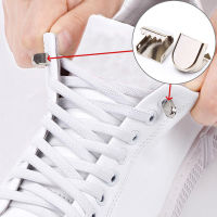 FG 1Pair Shoelace Buckle Tieless Lace No Need Tie Shoelaces Lazy Shoelaces Buckle