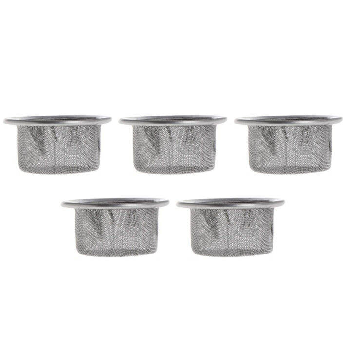 5pcs Pipe Screens Filters Set, 3/4 Inch Stainless Steel Pipe Screens