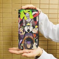 Disney Maleficent C0071 Anime Wallet Cartoon Wallets Zipper Coin Bag Casual Purses Card Unisex Gift