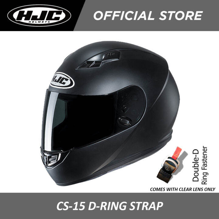 HJC Helmets CS15 Flat Black Double DRing Lazada PH