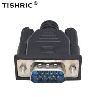 Tishric Hdmi Vga 15pin ปลั๊กหลอก Headless ผีเสมือนหน้าจอจำลองการแสดงผลอะแดปเตอร์1920X1080 60Hz สำหรับ Ddc Edid การ์ดแสดงผล