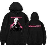 2 MGK เครื่องเคลลี่หลักสีชมพูเลเซอร์ตา Merch H Oodies ฤดูหนาวผู้ชาย/ผู้หญิงคลุมด้วยผ้าหวาน Streetwear คลุมด้วยผ้าแขนยาว