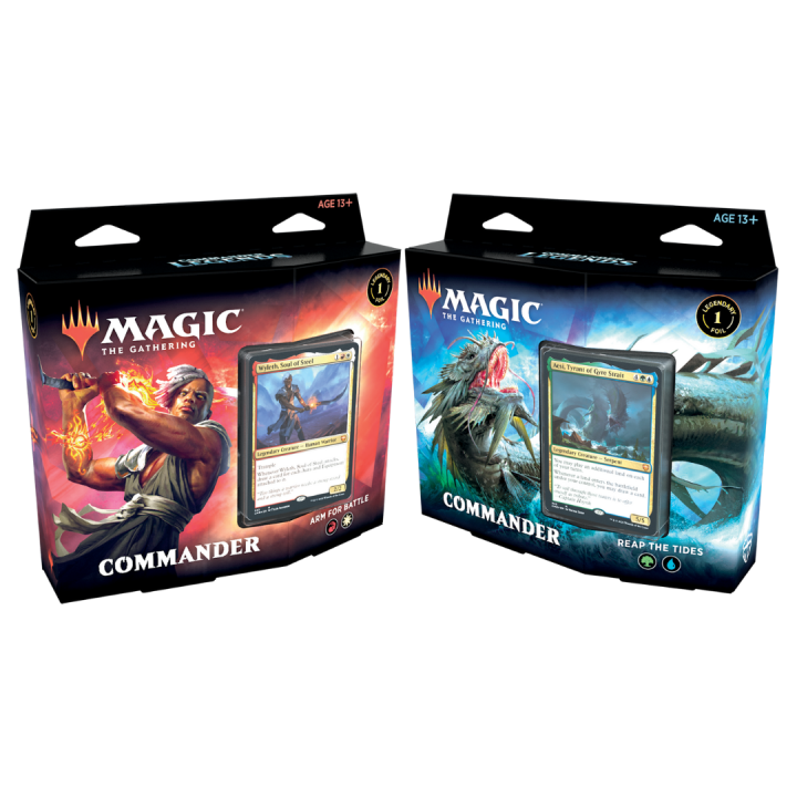 Magic the Gathering MTG commander legends zendikar Rising Commander Deck Set time spiral