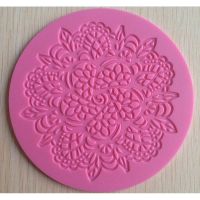 Ministar Silicone Lace Fondant Mat Mold Sugar Candy Cake Decorating Mould Baking Tool Hot