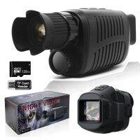 ตาข้างเดียว Night Vision อุปกรณ์1080จุด HD กล้องอินฟราเรด5X แสงดิจิตอลซูมกล้องสัตว์ล่าสัตว์ค้นหากลางแจ้งความมืดเต็ม300เมตร