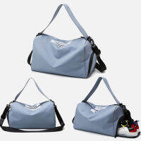 Gym Bag Women Durable Waterproof Swimming Training Fitness Sport Handbag Weekend Shoulder Bag Shoes-bit Storage Travel Bag X921B