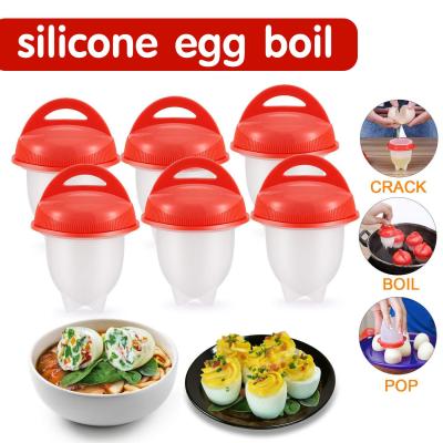 silicone egg boil ซิลิโคนต้มไข่มหัศจรรย์ ซิลิโคนต้มไข่ ซิลิโคลนต้มไข่ ที่ต้มไข่ แม่พิมพ์ไข่ต้ม ที่แยกไข่ขาว ที่ต้มไข่ลวก อุปกรณ์อเนกประสงค์สำหรับ ทำไข่ต้มโดยไม่ต้องปลอกเปลือกไข่ Silicone egg boil Cooking Hard Boil Eggs 0233