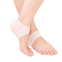 ♀✖ 1 Pair Silicone Feet Heel Protector Anti Slip Pain Relief Anti Cracking Foot Health Care for Men Women Heel Protection Cover