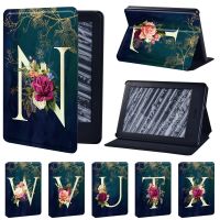 《Voice of The Times》แท็บเล็ตสำหรับ Kindle Paperwhite 1 5th/ 2 6th/ 3 7th/ 4 10th/kindle 10th/kindle 8th PU Leather Hard Shell Print Pattern Case