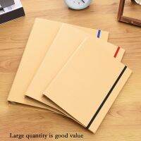 Brown paper vintage album folder Data book Family reunion album loose-leaf book sub-file storage record life