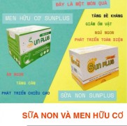 Men hữu cơ Sunplus + Sữa non Sunplus men sống hữu cơ Sun plus