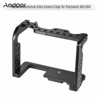 Andoer กล้องวีดีโอ Rig Stabilizer กับจับด้านบน Baseplate 15Mm Rod อลูมิเนียมอะไหล่โลหะผสมสำหรับ Panasonic GH5/GH4 DSLR Mount ติดตาม Focus กล่องเคลือบ Mic Monitor ไฟ LED ฟิล์มทำอุปกรณ์เสริม