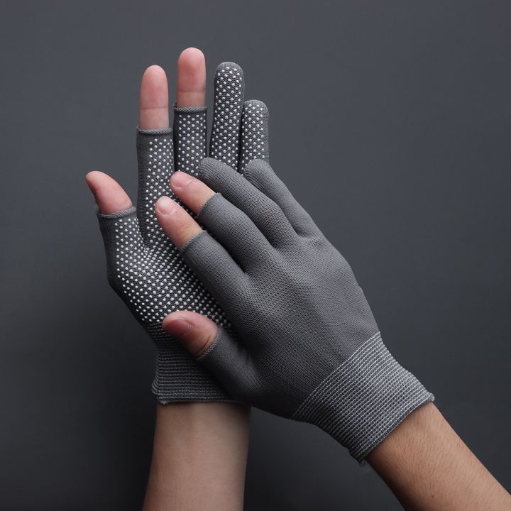 hotx-dt-1pair-anti-slip-fishing-gloves-open-half-fingers-driving-mittens-gym-biking-men-women-breathable