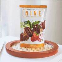 Nine เทส 4 รส มีกาแฟ/โกโก้/นมชมพู/ชาเขียว  ขนาดทดลอง  1ห่อ  มี  4ซอง