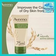 Kem dưỡng da tay Aveeno Daily Moisturising Hand Cream 75 ml Găng tay bảo