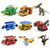 Dinotrux รถบรรทุกไดโนเสาร์รถของเล่นไดโนเสาร์แบบถอดได้ของเล่นหุ่นไดโนเสาร์ของขวัญสำหรับเด็กรุ่นมินิ