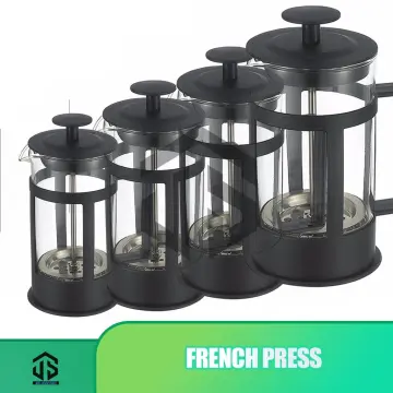 One Two Cups French Press Plunger Coffee Maker Pot 350 ml - KG73I