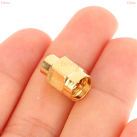 Dove อะแดปเตอร์โคแอกเซียลแบบตรง50ohm 2W 6.0GHz SMA ตัวผู้ขั้วต่อโหลดแบบใช้สายโคแอกเซียลชุบทอง