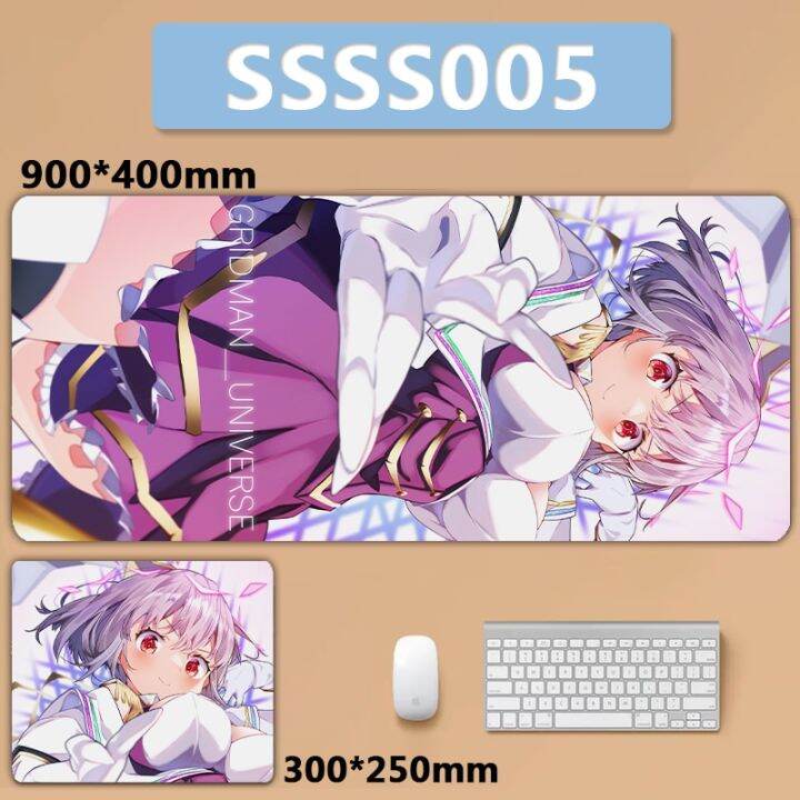 ssss-gridman-universe-dynazenon-shinjou-akane-takarada-rikka-yume-minami-xxl-large-mousepad-keyboard-pad-mouse-pad