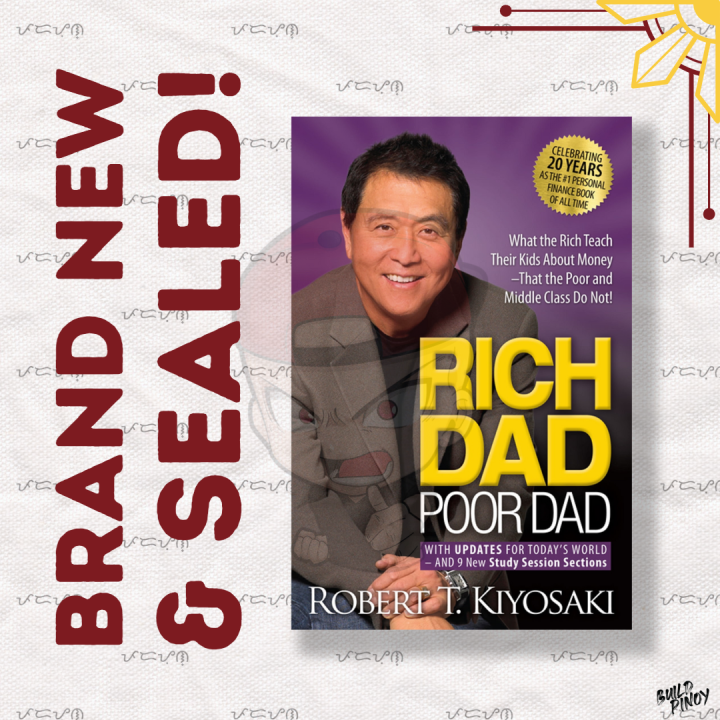 Rich Dad Poor Dad By Robert Kiyosaki Authentic Paperback Edition