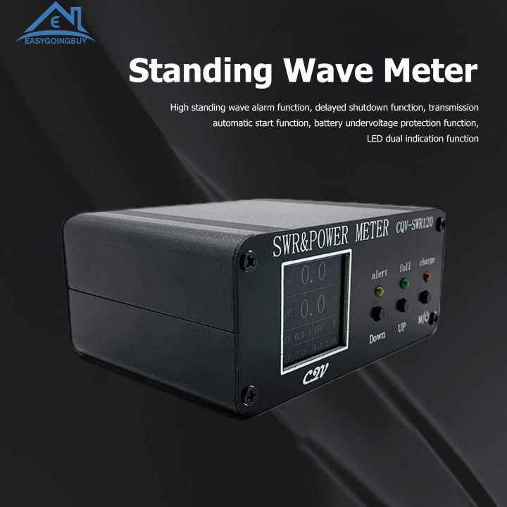 0.5-120W Short Wave Standing Wave Meter FM AM SSB 1.8MHz-50MHz Digital ...