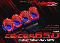 ปากแตรCB/CBR650  Velocity stack CB/CBR650 Intake air pipe CB/CBR650  KSPP