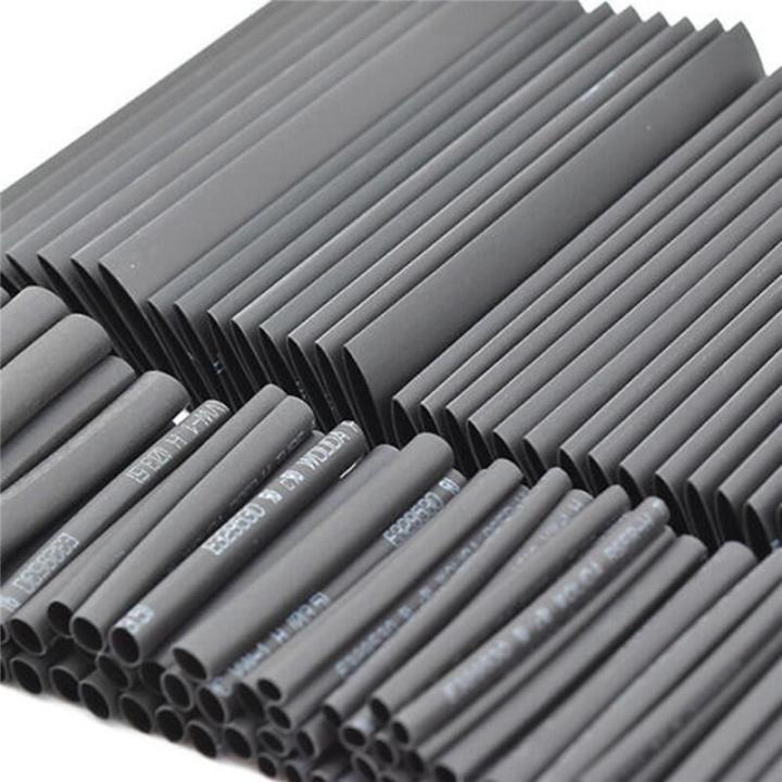 127pcs-black-insulated-flame-retardant-heat-shrinkable-tubing-set-2-1-bagged-heat-shrinkable-tubing-combination-cable-management