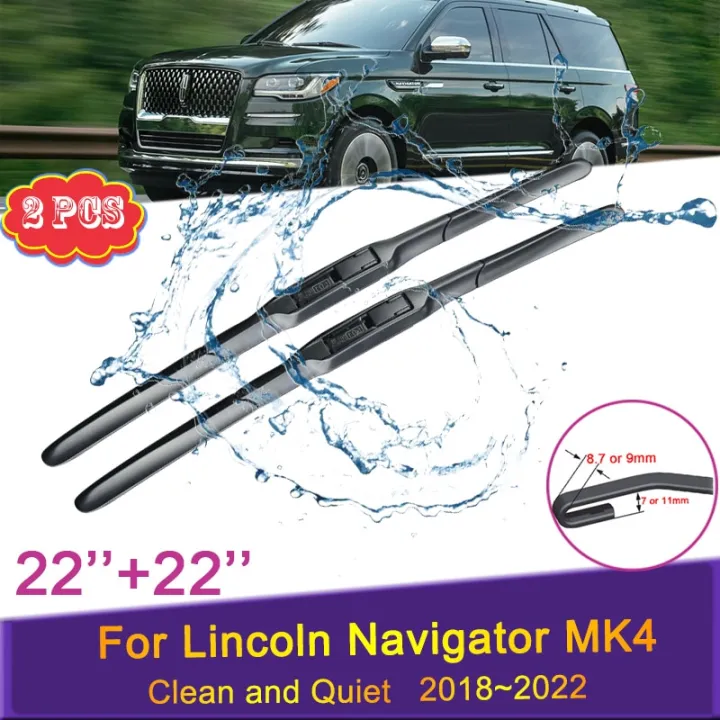 Car Wiper Blades For Lincoln Navigator MK4 2018 2019 2020 2021 2022