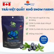 Trái Việt Quất Khô Tự Nhiên Hiệu Snow Farms Nhập khẩu từ Canada Đồ Ăn Vặt