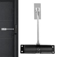 ❍✥ Garden Door Closer Self-Closing Hinges Gate Door Closers Soft Closing Spring-Loaded Door Closer For Garden Gates Sheds Fences