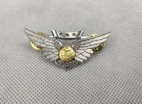 tomwang2012 US NAVY COMBAT AIRCREW WING HAT PIN INSIGNIA METAL BADGE silver US NAVY USS US MARINES COAST GUARD