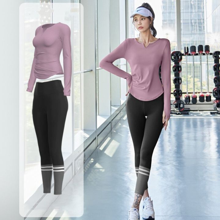 autumn-seamless-yoga-suit-elastic-fitness-sports-2-piece-set-women-long-sleeve-crop-top-gym-running-leggings-workout-sportswear