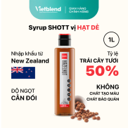 SHOTT Syrup - Hazelnut Flavor - 1L Bottle