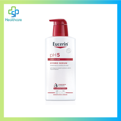Eucerin ยูเซอริน Eucerin ph5 โลชั่นยูเซอรีน Eucerin pH5 Hydro Serum ยูเซอริน พีเอช 5 ไฮโดร ซีรั่ม โลชั่นบำรุงผิวเข้มข้น 400 ml