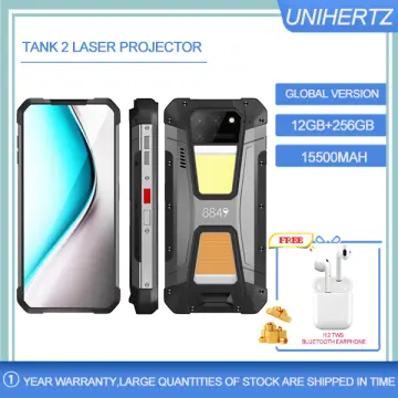 New Arrived】Unihertz 8849 Tank 3, 16GB+512GB, Laser Rangefinder, 200MP  Camera, Night Version, 23800mAh Battery, 6.79 inch Android 13 Dimensity  8200 Octa Core, Network: 5G(Black)