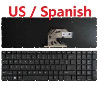 NEW USSP Spanish laptop keyboard FOR HP Probook 450 G6 455R G6 455 G6 450 G7 455 G7 English black without backlit