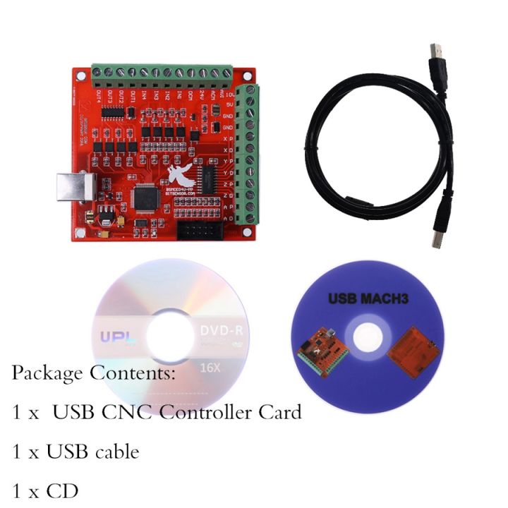 cnc-kit-red-mach3-motion-control-card-control-handle-kit-motor-drive-control-card-engraving-machine-cnc-controller-diy