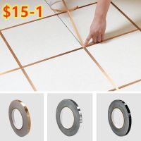 50M Seam Sticker Decoratio Gold Self-Adhesive Stickers Tape Floor Wall Strip