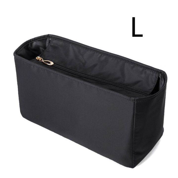 book-tote-large-nylon-bag-liner-bamader-black-zipper-cosmetic-bag-waterproof-make-up-toiletries-toolkit-organizer-fit-bag-liner