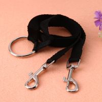 Nylon Dog Leash Cat Car Seat Belt For Animals Adjustable Harness Lead Leash Small Medium Travel Clip With 2 Way Coupler