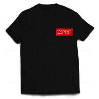 เสื้อคู่วินเทจ - ESPRITสตรีทสไตล์ฮาราจูกุสตรีทสวมเสื้อยืดUnisexเสื้อยืดแขนสั้น Baju ESP-0008 S-3XL【จัดส่งทันที】