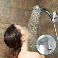 ที่วางหัวฝักบัวปรับมุมได้5โหมด,Super Power Vacuum Suction Cup Handheld Shower cket Wall Mount Showerhead Holder