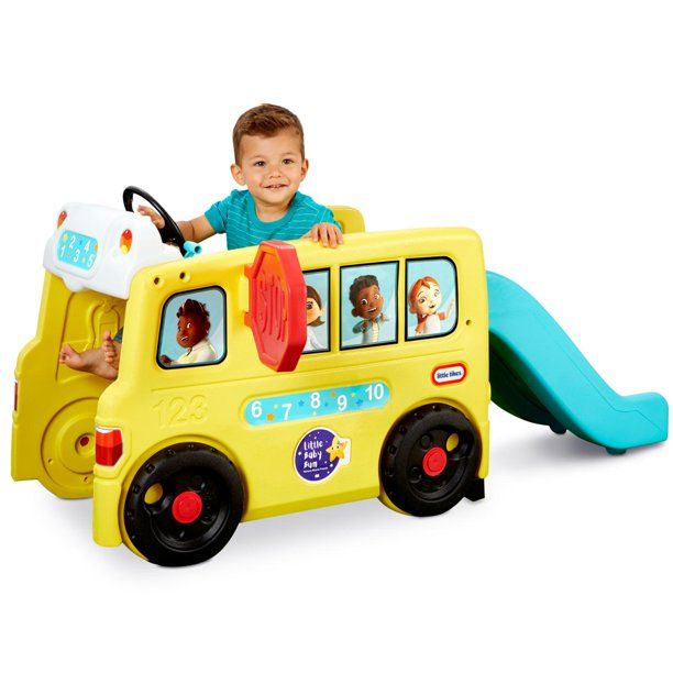 นำเข้า-ใหม่-รถบัส-สไลเดอร์-little-tikes-little-baby-bum-wheels-on-the-bus-เด็กหญิงและเด็กชาย-อายุ-18-เดือน-ราคา-6-990-บาท