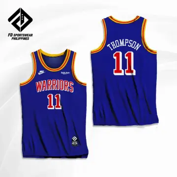 NBA_ Jersey Golden State''Warriors''Men Stephen Curry Klay''Thompson Andrew  Wiggins Yellow Statement Custom Jersey 