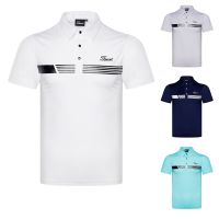 Titleist Golf clothing mens outdoor sports fashion trend breathable quick-drying short-sleeved T-shirt POLO shirt FootJoy J.LINDEBERG ANEW Titleist Callaway1❁